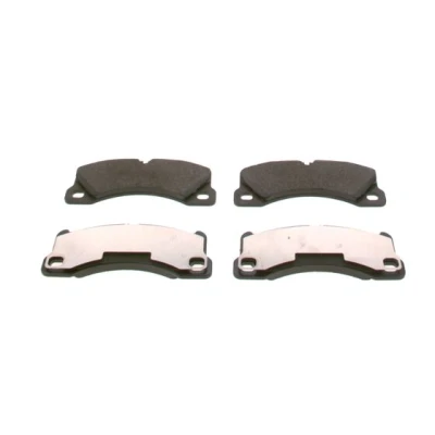 Imagen de BOSCH 0 986 494 206 Juego de pastillas freno Low Metallic Chapa antichirridos PORSCHE: Cayenne, Macan, Panamera, VOLKSWAGEN: Touareg I, II