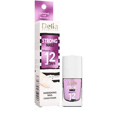 Imagen de Delia Cosmetics Acondicionador de Uñas Endurecedor extremo Endurecimiento nutritivo suaves y brillantes Resultado expreso 12 días 11 ml