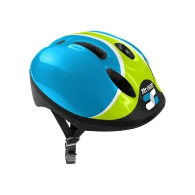 Imagen de Stamp Bicycle Helmet Blue Skids Control S, Unisex Youth, Azul, Talla S
