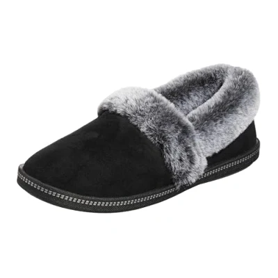 Imagen de Skechers COZY CAMPFIRE TEAM TOASTY, Zapatilla baja para Mujer, Black Microfiber Suede/ Faux Fur Line, 39.5 EU