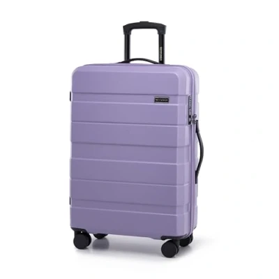 Imagen de WITTCHEN Comodo Line Maleta Mediana Bolsa de Viaje Equipaje Dura ABS Cerradura TSA Tamaño M Morado
