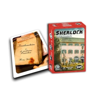 Imagen de GDM Games (GDMG6) Sherlock: Villa Diodatti. Serie Q10 Juego de Mesa Medium Deduction Game 1 A 8 Jugadores Partir años. 60 min