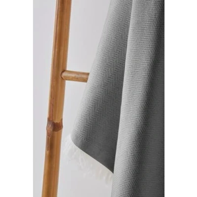 Imagen de Textilhome Funda Multiusos Foulard Cubre Cama Martina 180x285 cm para Sofa 2 Plazas, Protector Sofa. Color Gris