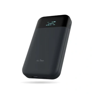 Imagen de GL.iNet GL E750V2 (MUDI) Punto de Acceso Wi Fi portátil 4G LTE para Viajes Dispositivo Móvil, OpenWrt, OpenVPN, WireGuard, Tor, 7000mAh, Versión Global
