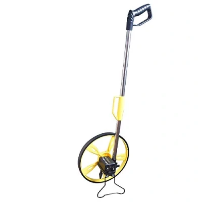 Imagen de TOPWAY Rueda de Medición Distancia con Mango Plegable 9999,9m, Odómetro para Distancia, Medidor Bolsa Transporte 311191