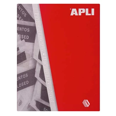 Imagen de APLI 343 Sobres porta documentos 173 x 125 mm 100 u.