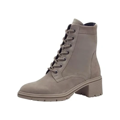 Imagen de Tamaris Botines de Tacón para Mujer, Cómodos, Gris Topo, 39 EU