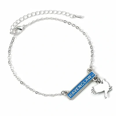 Imagen de HARRY POTTER Pulsera oficial Ravenclaw, Medium, Zinc, No es una piedra preciosa