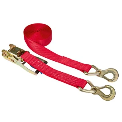 Imagen de Kerbl 37179 trinquete Amarre ösenhaken, 2 Piezas, 50 mm/8 M, 5000 kg, Rojo
