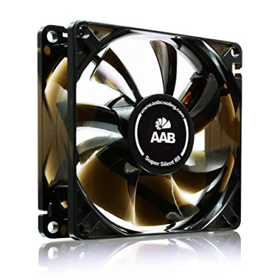 Imagen de AABCOOLING Super Silent R8 Un Silencioso y Muy Efectivo Ventilador 80mm con Adaptador de Bajo Ruido, Fan PC, 12V Coche, Portatil, 33 25 m3/h, 1600 1200 RPM 8,9 dB (A)