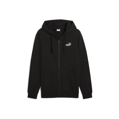 Imagen de PUMA ESS No. 1 Logo Full Zip Hoodie TR, Chaquetas Deportivas Hombre, Black, L