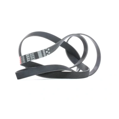 Imagen de GATES 6PK2040 Correa trapecial poli V 2040 6 Poliéster, EPDM (Ethylen Propylen Dien Caucho) RoadMax Value Line MERCEDES BENZ: Clase C Berlina