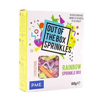 Imagen de PME Out the Box Sprinkles Rainbow 60g