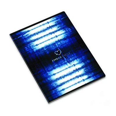Imagen de 5 X Cuaderno Grappado A4 48F 80G Fl Bl&amp;Ene Cycle Rayado