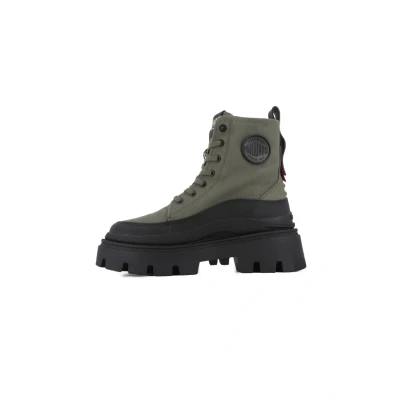 Imagen de Palladium Squad ZIP Botines con plataforma, Mujer, Talla: 40, Olive night Zapatos