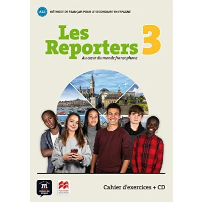 Imagen de Les Reporters 3 A2.1 Cahier D Exerc +cd