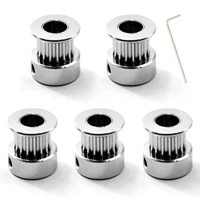 Imagen de Polea GT2 16 Dientes 6mm For 3D Printer (5 piezas)