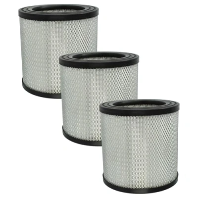 Imagen de vhbw 3x Filtro plisado compatible con Scheppach NTS30 Premium aspiradora Filtro, cartucho
