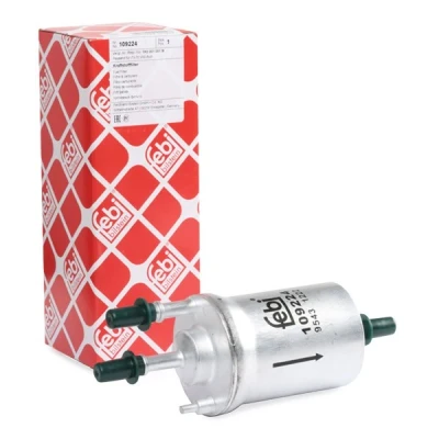 Imagen de FEBI BILSTEIN 109224 Filtro Combustible de tubería con regulador presión SEAT: Leon II Hatchback, Ibiza 4, 4 Sportcoupe