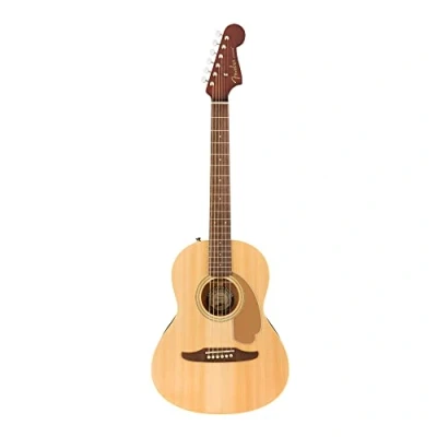 Imagen de Fender Sonoran Mini Guitarra Acústica, Natural, con Estuche de Transporte