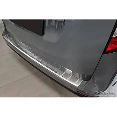 Imagen de Avisa Protector del Parachoques Trasero Inoxidable Compatible con Mercedes Citan (W420) Box/Tourer 2021 &#039;Ribs&#039;