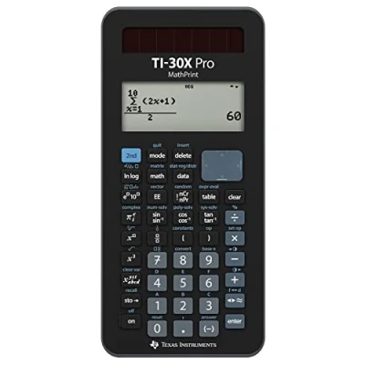 Imagen de TEXAS INSTRUMENTS TI 30X Pro Mathprint (FC), Negro