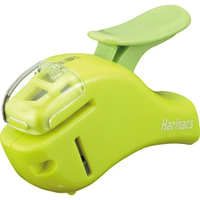 Imagen de Kokuyo, Harinacs Compact Alpha Grapadora sin grapas, color verde (SLN MSH305G)