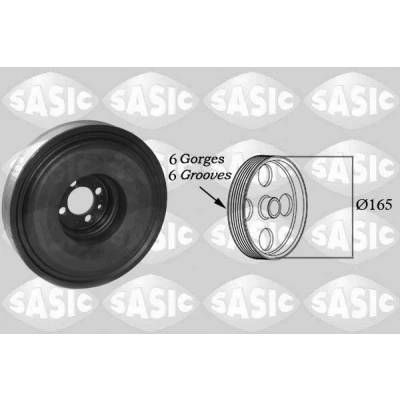 Imagen de SASIC 2150081 Polea de Cigüeñal FIAT: Ducato III Bus, Furgón