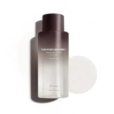 Imagen de Haruharu wonder Tónico facial hidratante para pieles sensibles con ácido hialurónico y de arroz negro, todas las pieles, skincare coreano, mejora textura la piel, libre crueltad animal, 300ml