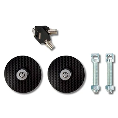Imagen de OCC MOTOR SPORT Kit Cierre Capot llave negro o plata carbono OCCRC009