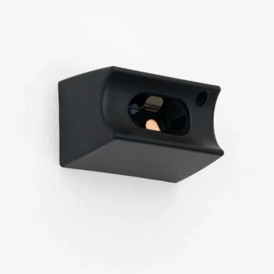 Imagen de Portalámparas S14d para Osram Linestra Ralina, casquillo de PVC, color negro, 65 x 40 mm