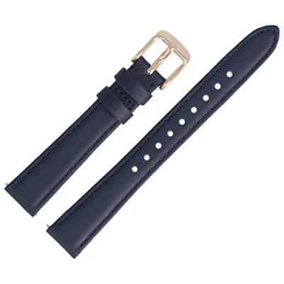 Imagen de Fossil Correa de Reloj Pulsera 14mm Cuero Azul ES 3843 Lb es3843