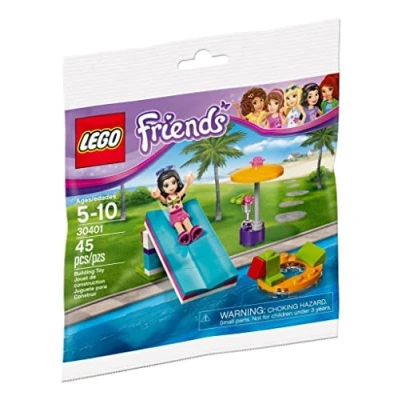 Imagen de LEGO EA Friends Polybag 30401 Tobogán de Espuma para Piscina, Multicolor (549 Abg)