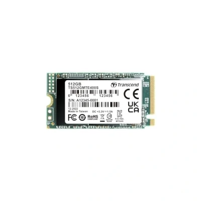 Imagen de Transcend MTE300S 512GB NVMe PCIe Gen3 x4 M.2 2230 Internal Solid State Drive (SSD) 3D TLC NAND (TS512GMTE300S)