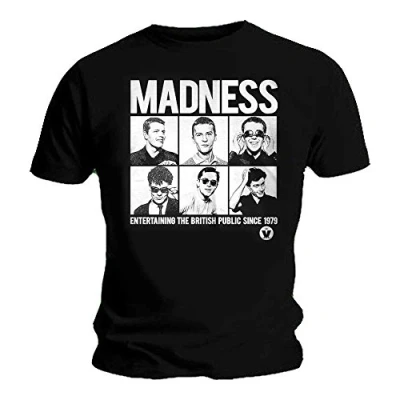 Imagen de Madness Camiseta para Hombre Negro Large