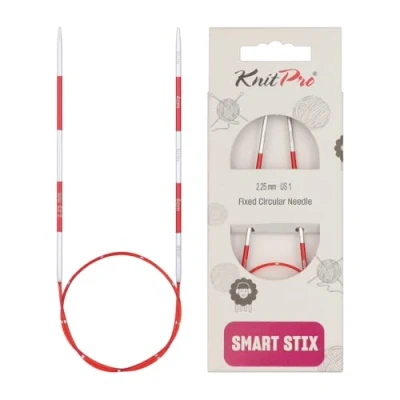 Imagen de Knit Pro Agujas de Tejer: Circulares, Rojo, 40cm x 2.25mm