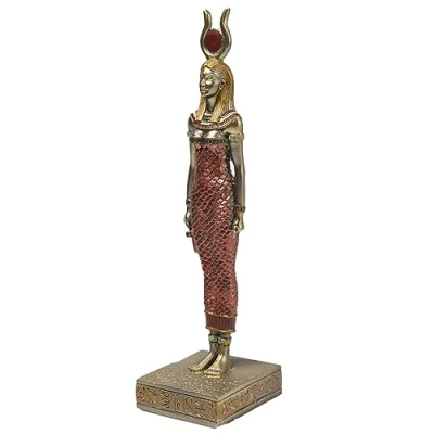 Imagen de Lachineuse Figura Decorativa (21 cm, Diosa egipcia nebetetepet, estatuilla de decoración egipcia, Busto Egipcio, Idea Regalo Original, Interior