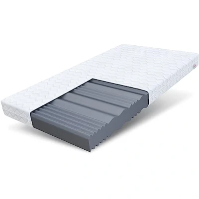 Imagen de colchón de Espuma FDM Comfort Plus 180 x 200 cm, Altura 16 7 Zonas H3 Öko Tex fría, Apto para alérgicos, Funda Almohada, Lavable, extraíble, Blanco