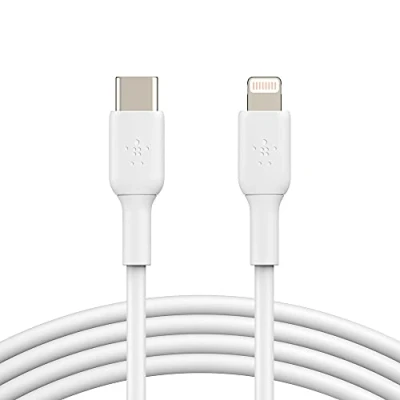Imagen de Belkin Boost Charge Lightning USB C cable 1 Metro Blanco