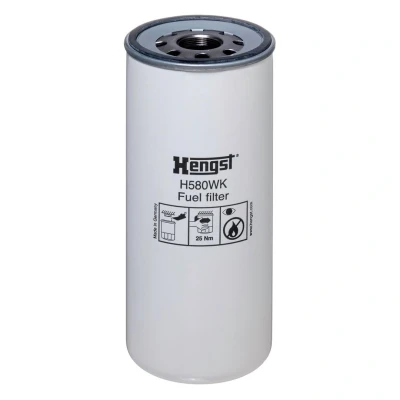 Imagen de HENGST FILTER H580WK Filtro Combustible enroscable RENAULT TRUCKS: Premium 2, Magnum, T Serie, MAN: TGA, TGX, TGS, VOLVO: FH, FM, FM 12