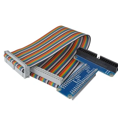 Imagen de WINGONEER® RPi GPIO Tablero de Expansión Breakout + Cable Cinta para Frambuesa Pi 3 2