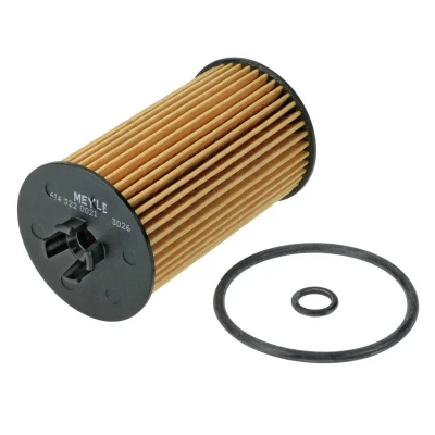 Imagen de MEYLE 614 322 0021 Filtro de aceite ORIGINAL Quality con junta Cartucho filtrante OPEL: Astra K Hatchback, Sports Tourer, Insignia A Berlina