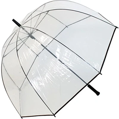 Imagen de Paraguas con pantalla extragrande de 103 cm y transparente