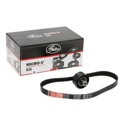 Imagen de GATES K016PK780SF Juego de correas trapeciales poli V ThermalPro CITROËN: C4 I Grand Picasso, Hatchback, C3 PEUGEOT: 207 Hatchback