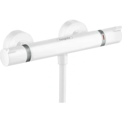 Imagen de Hansgrohe Ecostat Termostato de ducha Comfort visto, blanco mate, 13116700