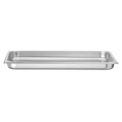 Imagen de HENDI Recipiente GN 1/1, contenedor GN,apilable,resistente a Temperaturas de 40 300C,apto para hornos,congeladores,calientaplatos,baño María,5L,530x325x(H) 40mm,acero inoxidable 18/10