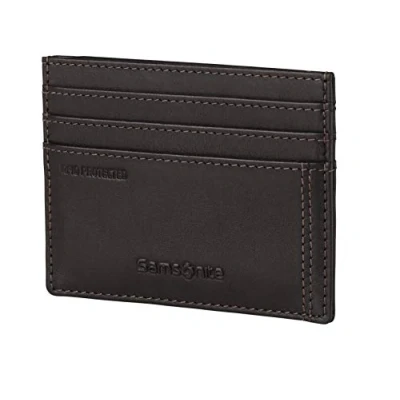 Imagen de Samsonite Attack 2 Slg, Accesorio De Viaje Portatarjetas Tipo Sobre Hombre, Marrón (ebony Brown), Tarjetero 10 Cm