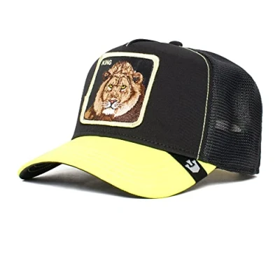 Imagen de Goorin Bros. The Farm Glow Cats Collection Gorra tipo trucker unisex que brilla en la oscuridad, talla única, única