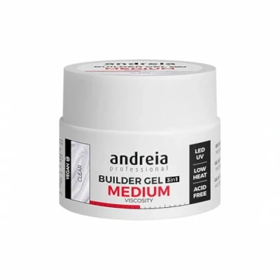 Imagen de Andreia Professional Builder Gel Medium Viscosity Clear 44 g