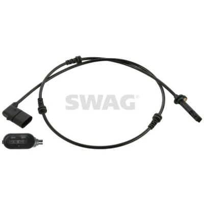 Imagen de SWAG 10 6853 Sensor de ABS Eje delantero, izquierda 950 MERCEDES BENZ: Clase C Berlina, Coupé